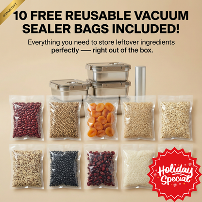 Vacuum 5-Piece Meal Prep System