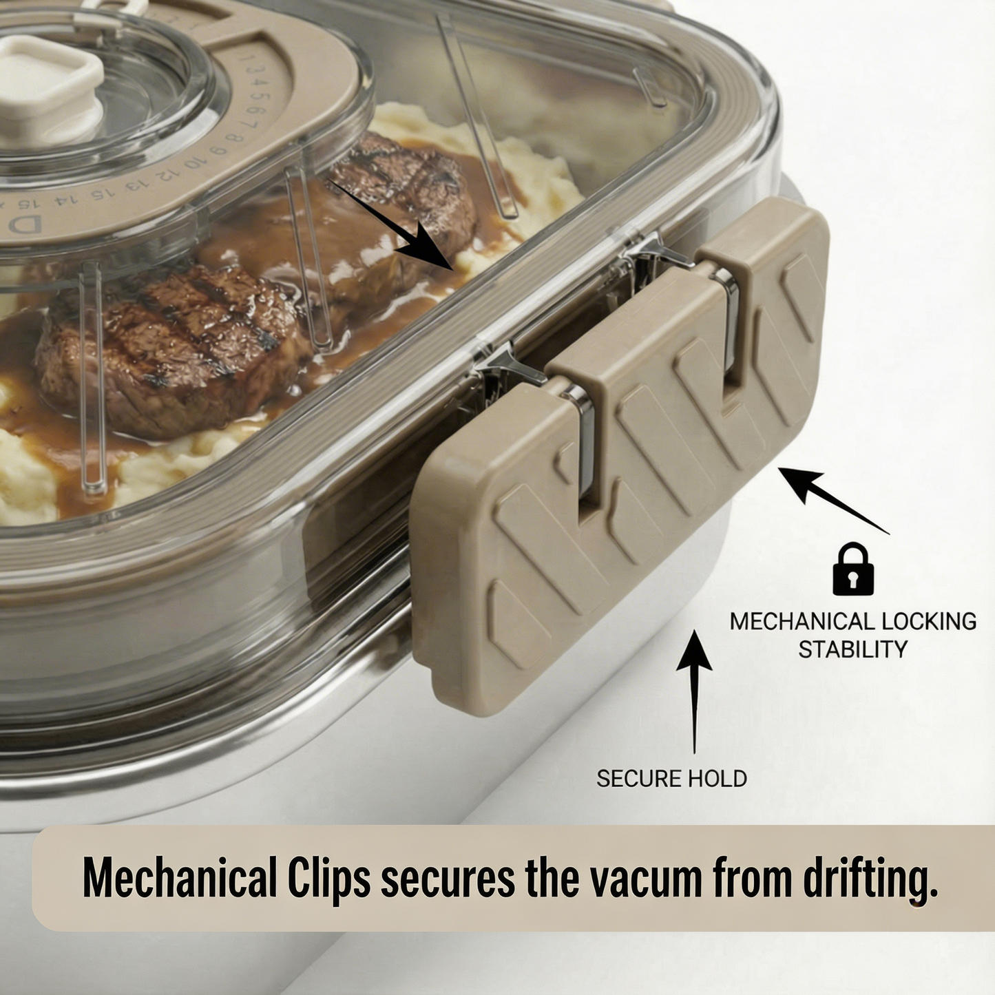 Vacuum 5-Piece Meal Prep System
