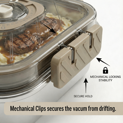 Vacuum 5-Piece Meal Prep System